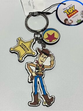 Vera Bradley Sheriff Woody Disney Pixar Toy Story Bag / Backpack Charm Key Ring